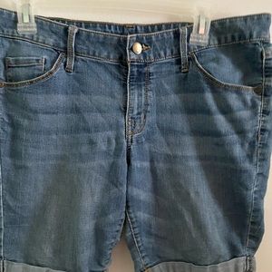 Blue jeans shorts